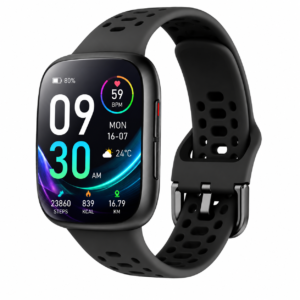 Vita 2 Pro Smart Watch – 1.85" AMOLED Display, Built-in GPS, 7-Day Battery Life, Activity & Fitness Tracking, Heart Rate & Blood Oxygen Monitoring, Sleep & Stress Tracking, Multi-Sport Modes, 3ATM Waterproof, Bluetooth Calling, Voice Assistant