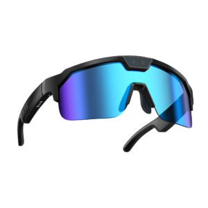 Q01 Outdoor Sports AI Smart Glasses with 8MP HD Camera, Image Stabilization, Smart Photo & Video Recording, AI Object Recognition & Conversational AI, Real-Time Translation, Bluetooth Calls, Music Playback & Wi-Fi Photo Transfer