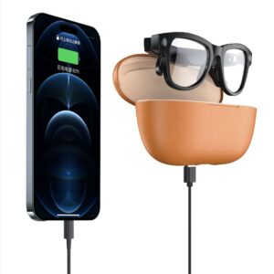 M02 / M02 Ultra AI Smart Glasses with 8MP HD Camera, Image Stabilization, Photo & Video Recording, AI Object Recognition & Conversational AI, Real-Time Translation, Bluetooth Calls, Music Playback, Wi-Fi Photo Transfer, 15° Flexible Temples & Optional 3600mAh Charging Case